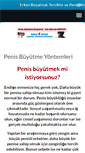 Mobile Screenshot of penisibuyutmeyontemleri.com